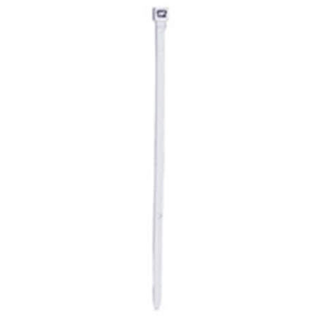Ideal Cable Tie, 8 in L, Natural, Nylon, 50 lb Strength 131-B-8-50-9-M